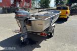 2001 Linder Sportsmann 400 båt med henger og motor